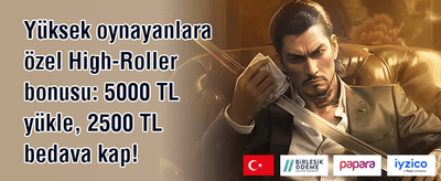 Yüksek Limitli İlk Yatırım promotion